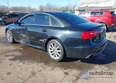 2013 Audi A6 3.0T Premium z USA, uszkodzony, nr VIN WAUHGAFC6DN109221